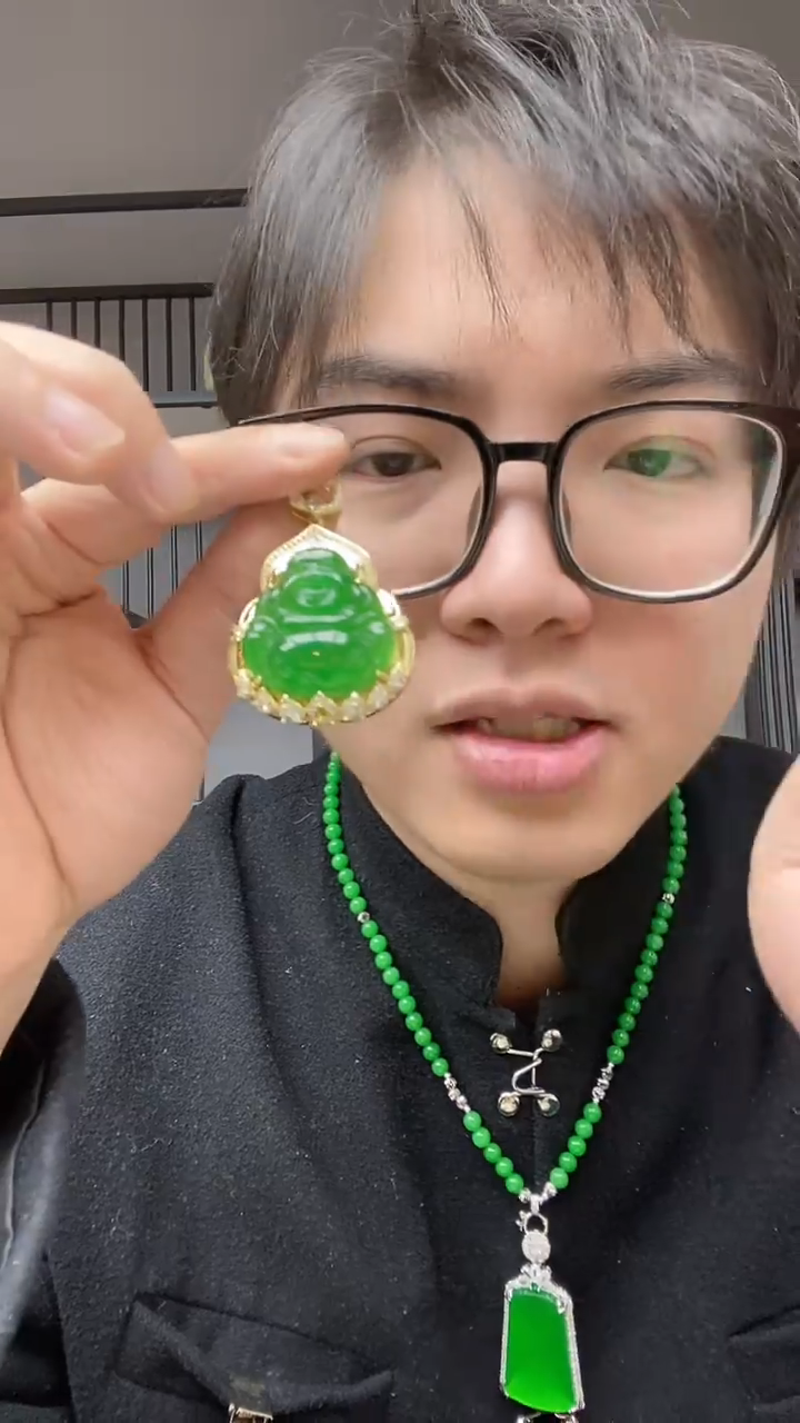 【闪购商品】翡翠颈饰合金佛公