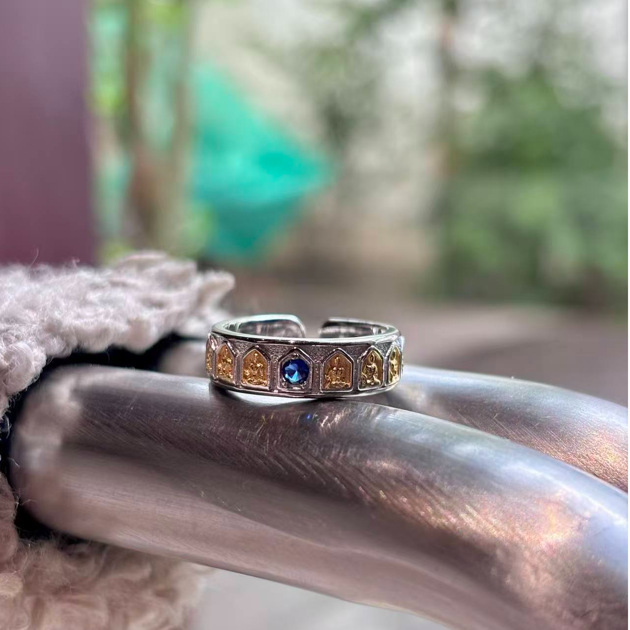 吊坠925银 扶摇臻选|药师f戒指