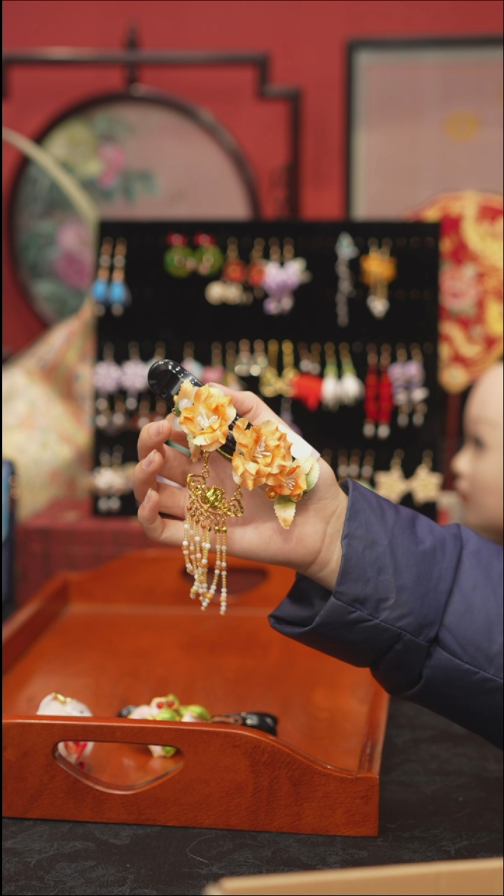 刺绣非遗苏绣手工饰品
