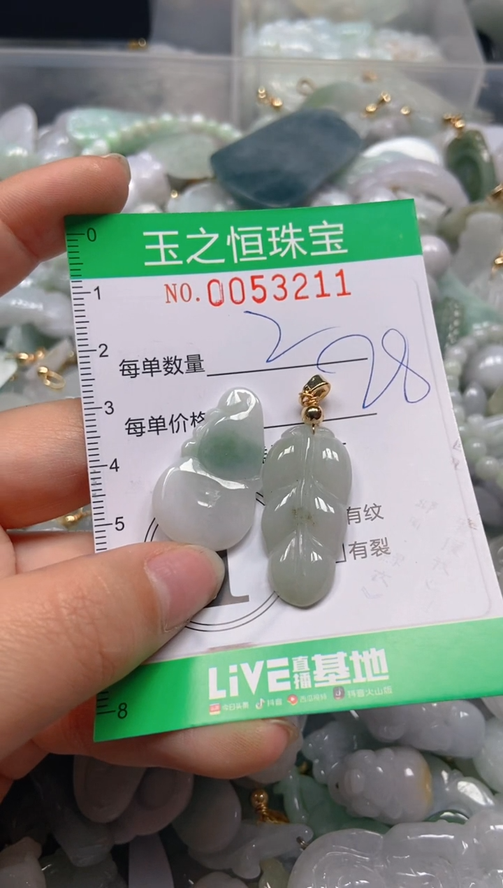 【闪购商品】翡翠颈饰未镶嵌闪购0053211