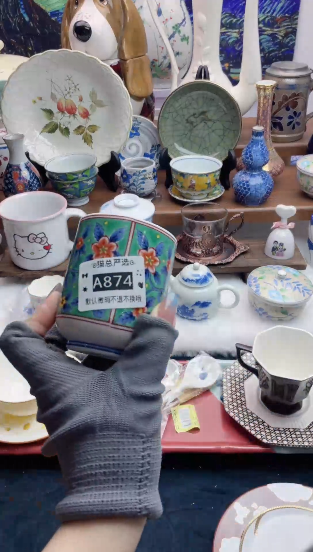其他菲**艺♥猫总严选瓷器♥A874