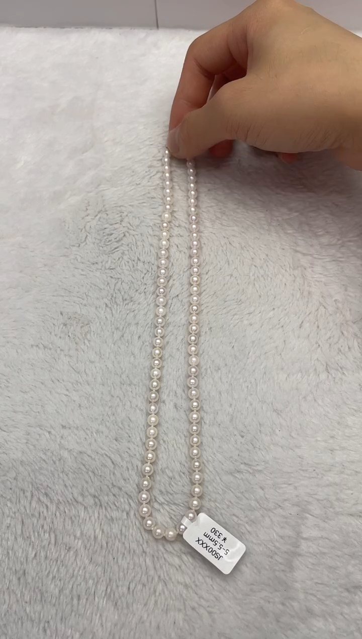 【闪购商品】海水珍珠颈饰未镶嵌AK5-5.5mm（多样性发一）