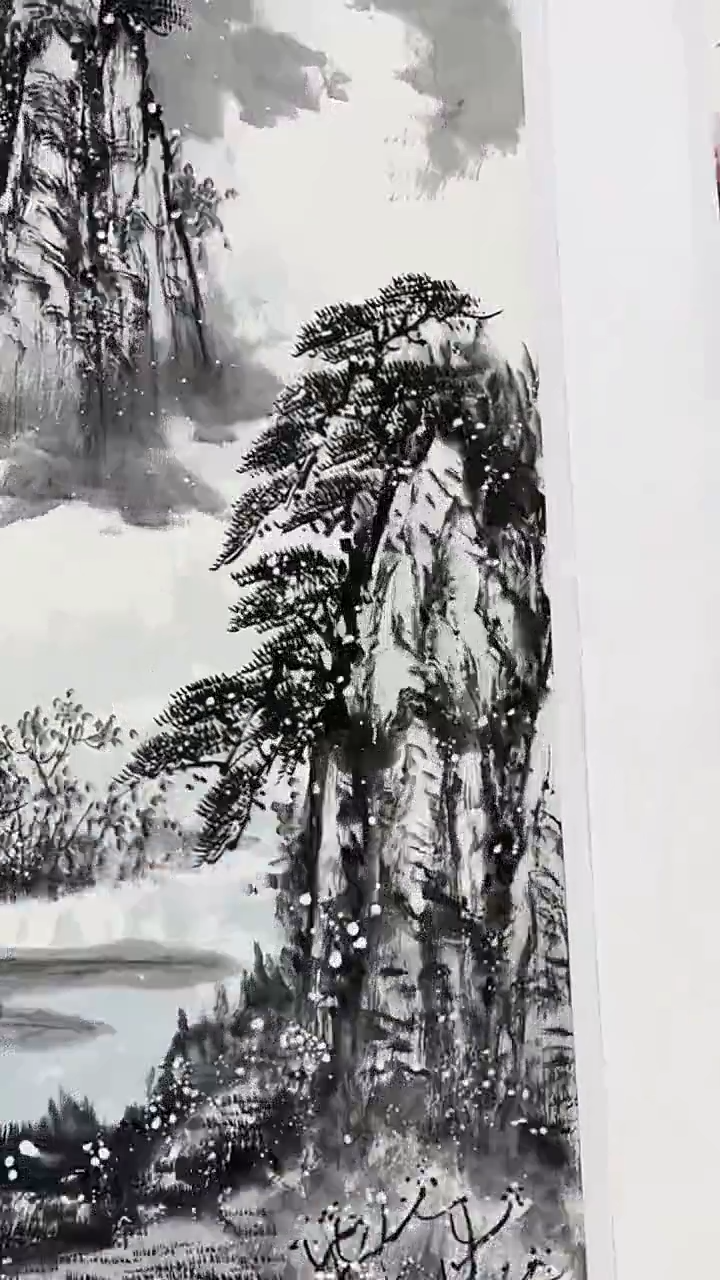 国画王炳杰手绘绘画作品29-19