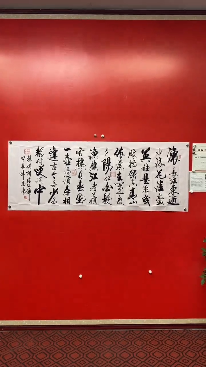 【闪购商品】书法临江仙-滚滚长江东逝水-李志长书法