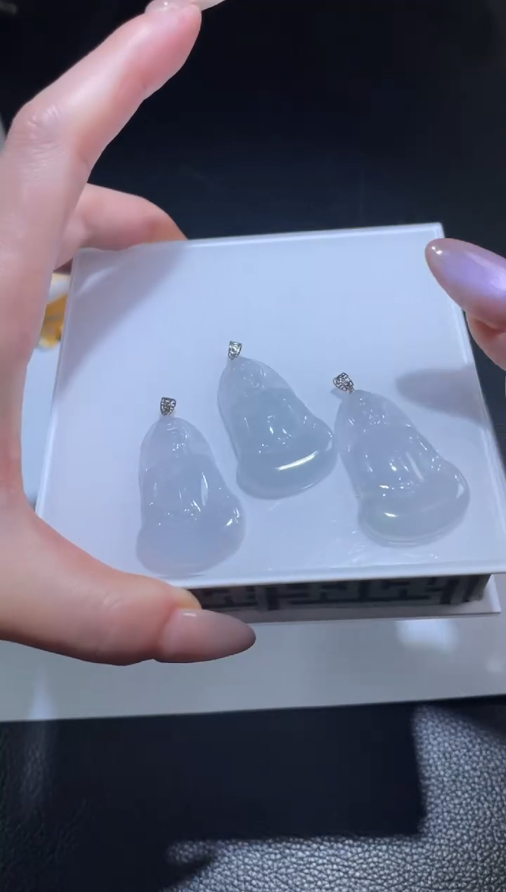 【闪购商品】定制翡翠18K金镶嵌DDJ22303/多样性发一件