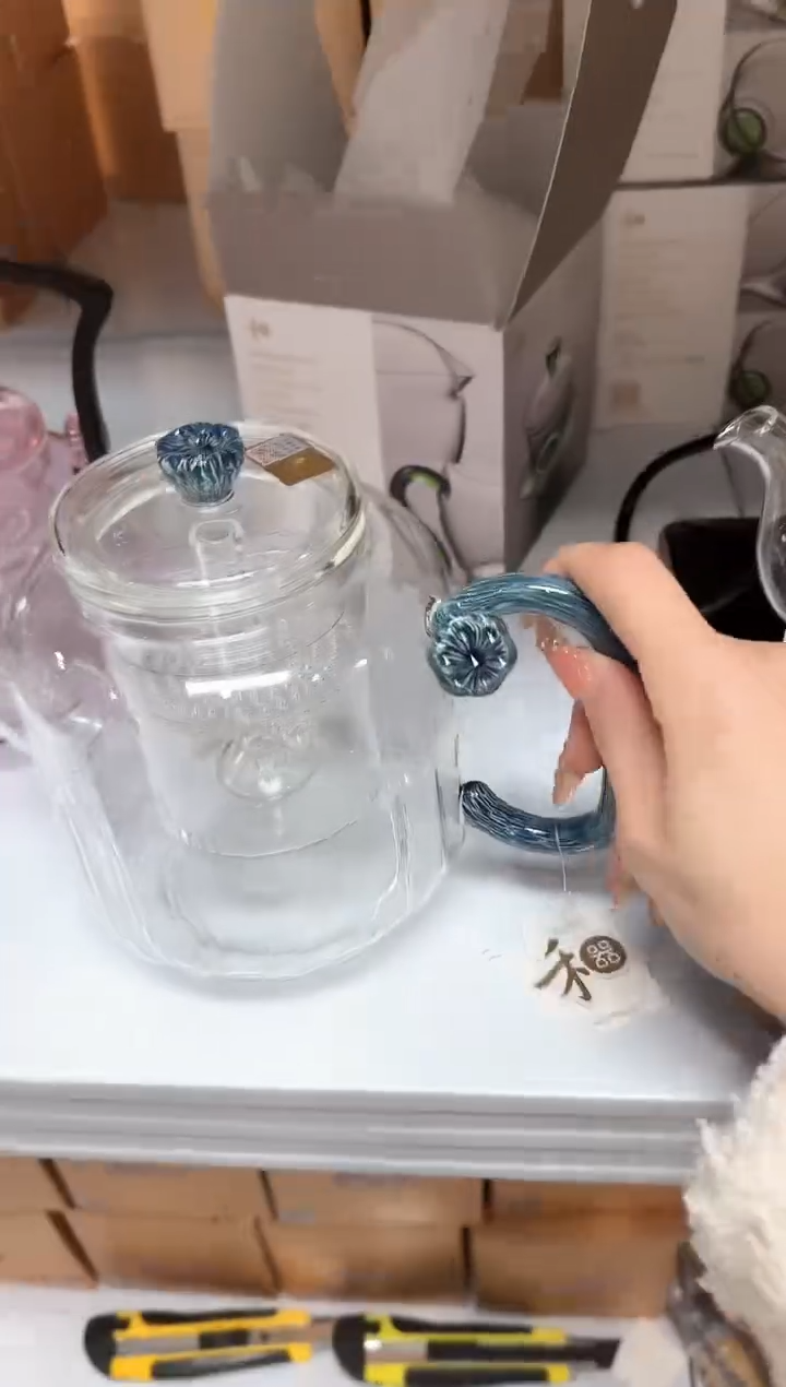 【闪购商品】@@禾器凤仪莲君壶蓝色