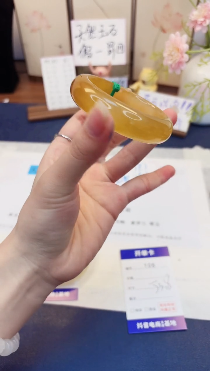 【闪购商品】石英质玉手镯未镶嵌106-财气镯-圈口53