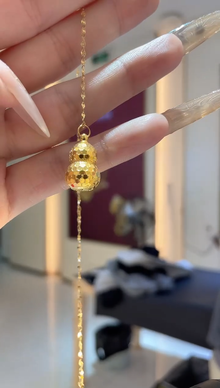 吊坠(不含链)18K金葫芦吊坠   HJ
