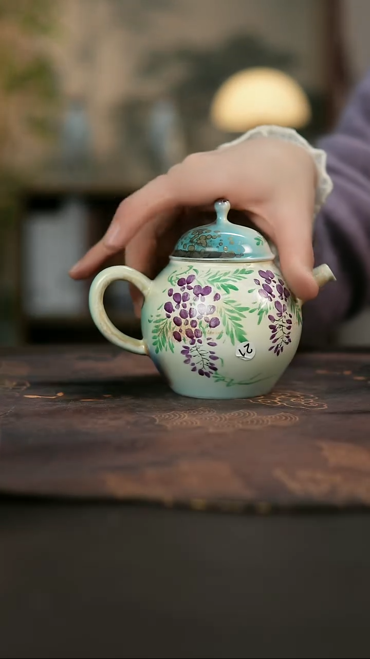 景德镇陶瓷杯碗柴烧多人