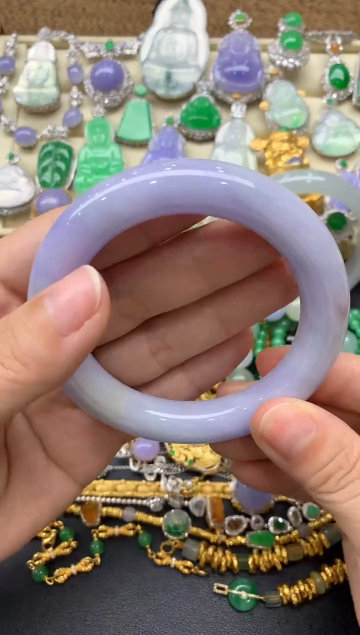 【闪购商品】翡翠手镯未镶嵌348-中国好珍宝
