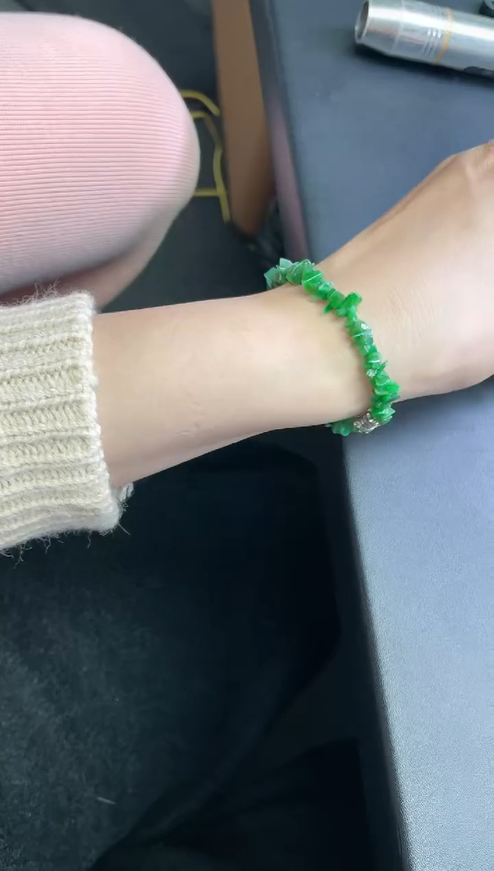 【闪购商品】翡翠挂件未镶嵌绿手串