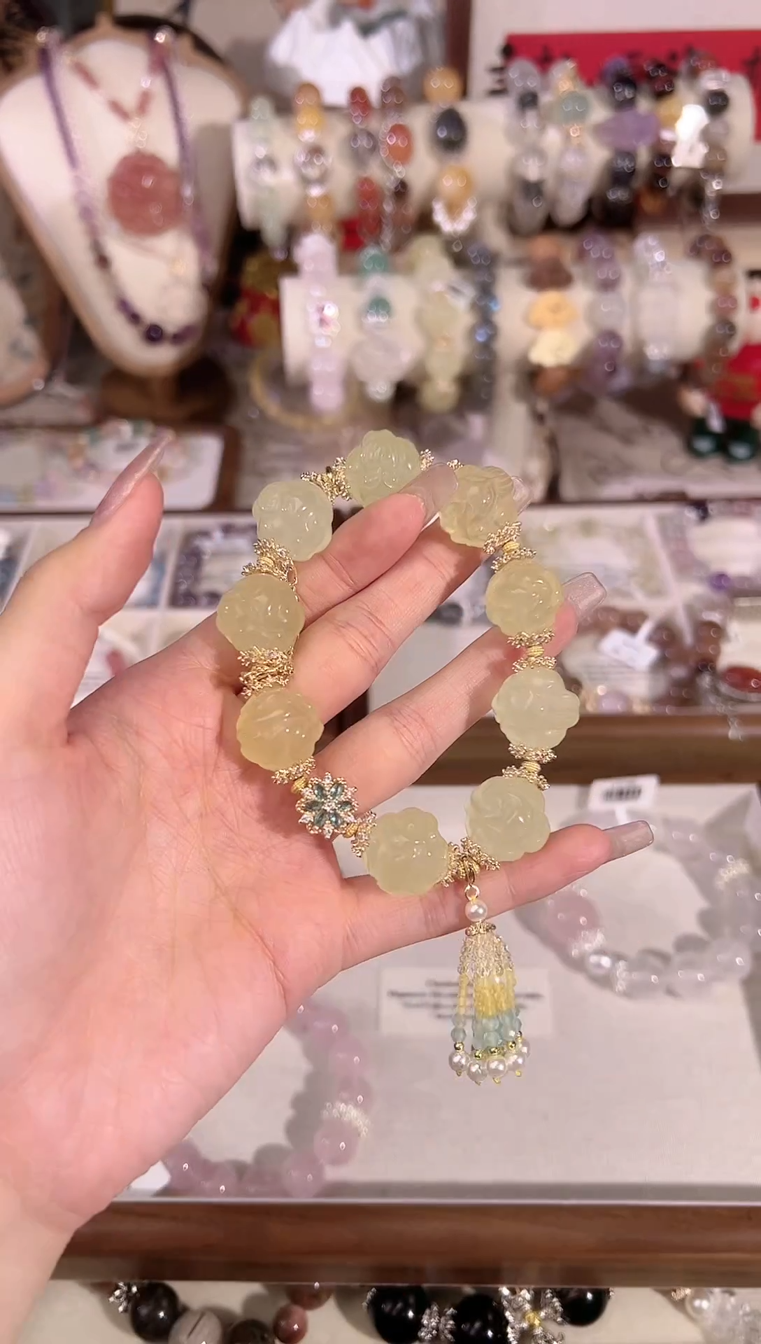 【闪购商品】水晶手链未镶嵌天然水晶 多样性发货发其一 颜色微差