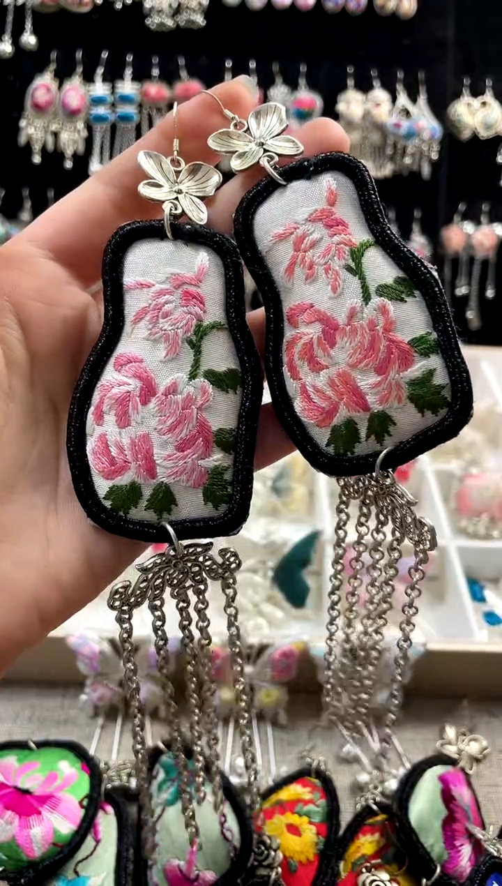 【闪购商品】织绣非遗刺绣饰品