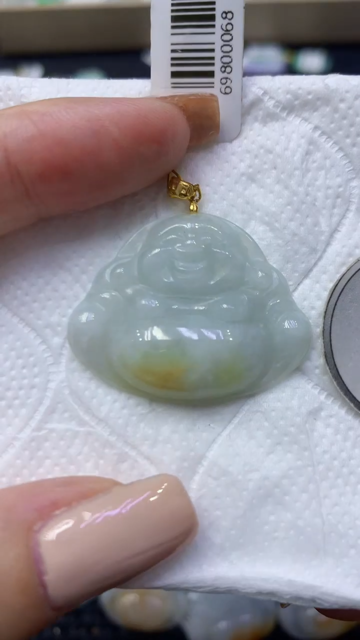 颈饰未镶嵌翡翠天然缅甸翡翠A货