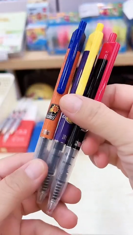 W**M得力SF120按动直液式中性笔0.5(黑色)速干子弹头(300支)