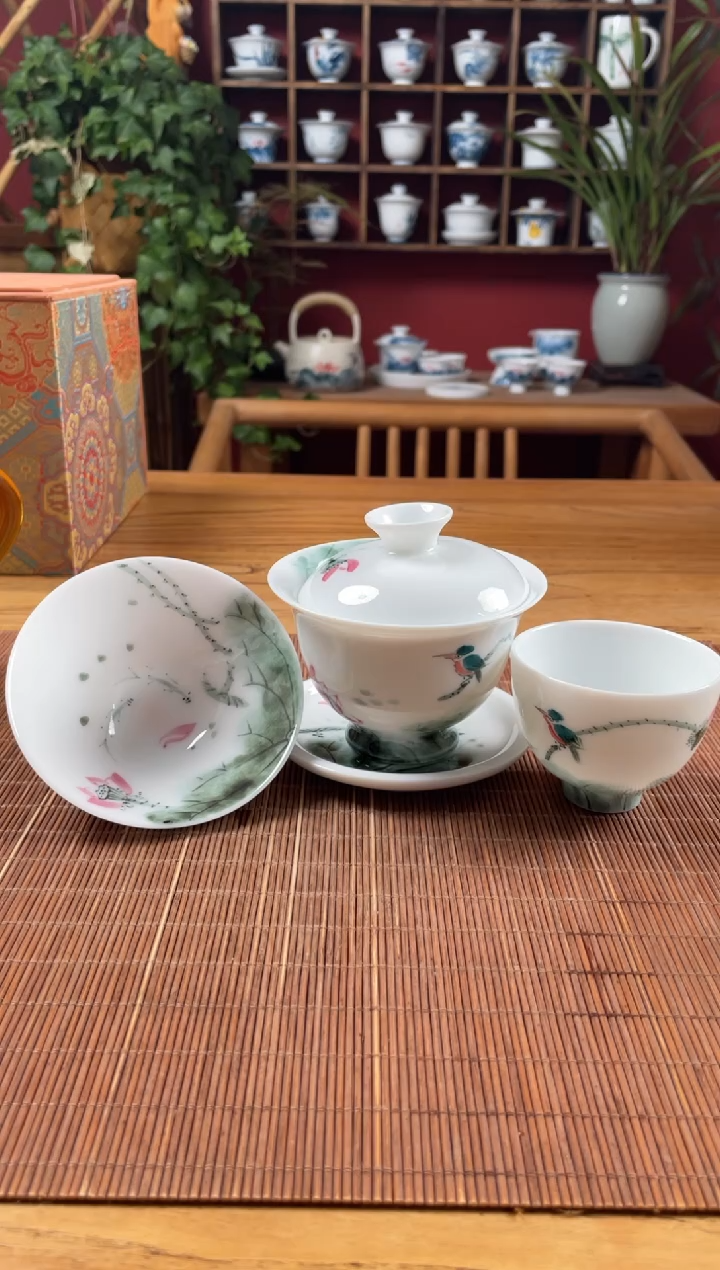 盖碗/杯群芳斋闪购链接（以闪拍图片为准）