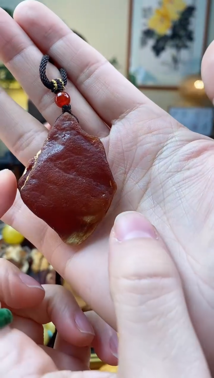 【闪购商品】琥珀颈饰未镶嵌吊坠