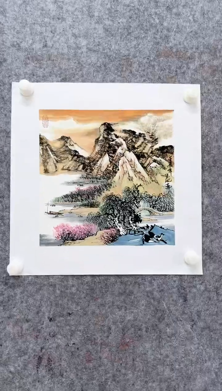 国画王老师作品分享