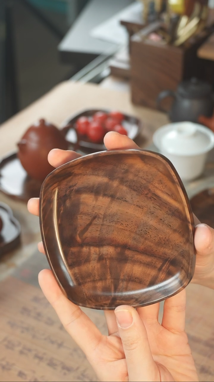 北美黑胡桃木茶盘101