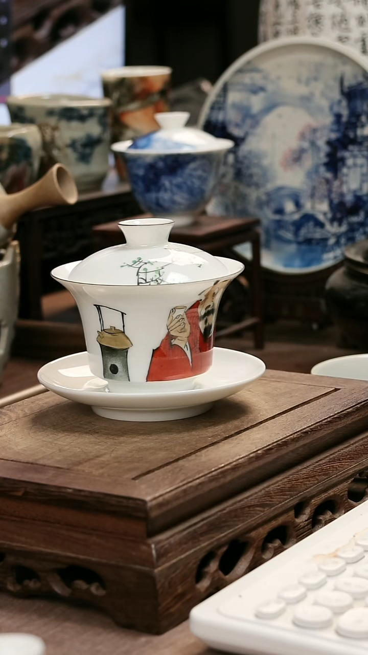 冬*九希堂陶瓷茶具作品