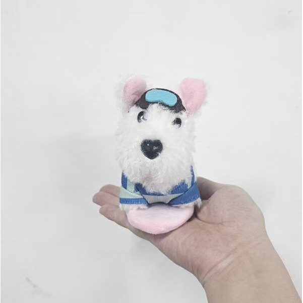 宠物小狗毛绒化妆包包