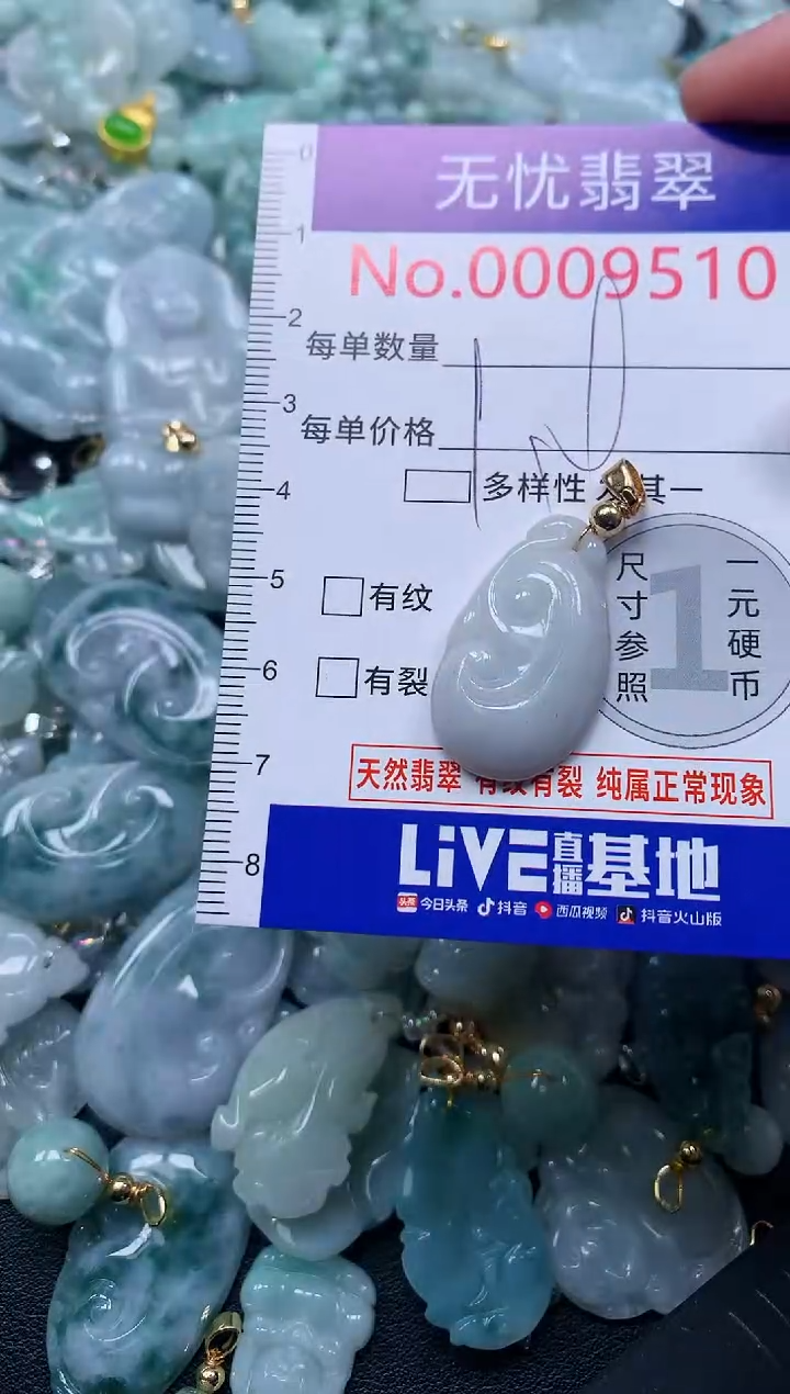 颈饰未镶嵌翡翠9510