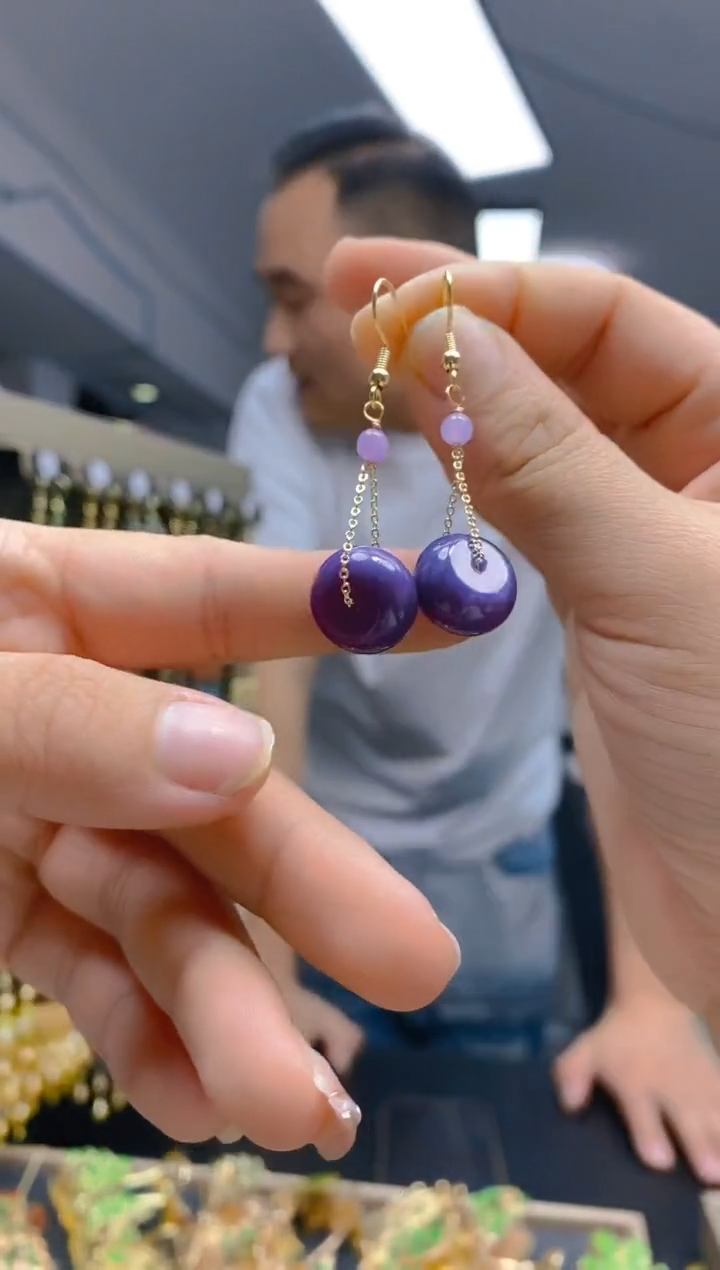 【闪购商品】玛瑙/玉髓耳饰合金55玛瑙饰品