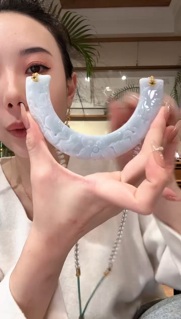 【闪购商品】翡翠颈饰未镶嵌国风