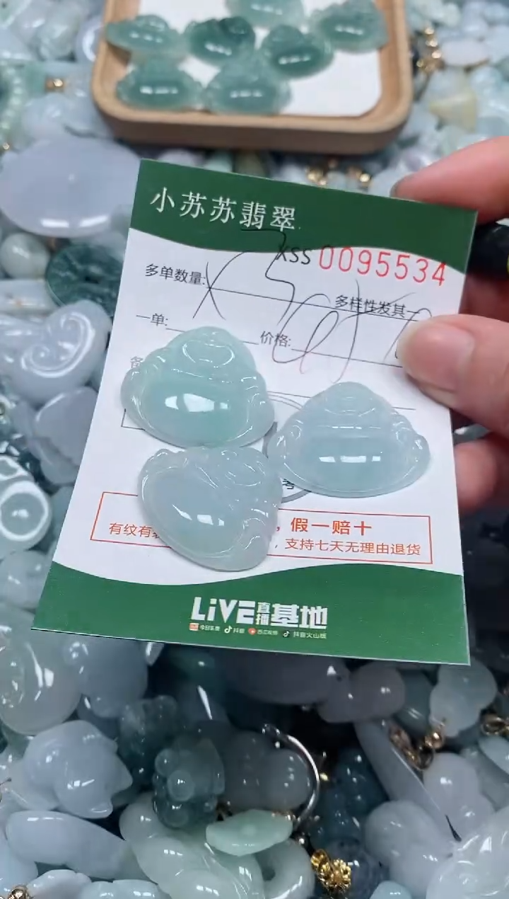 【闪购商品】翡翠颈饰未镶嵌闪购商品0095534