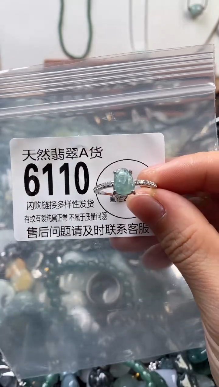 颈饰未镶嵌翡翠翡翠6110