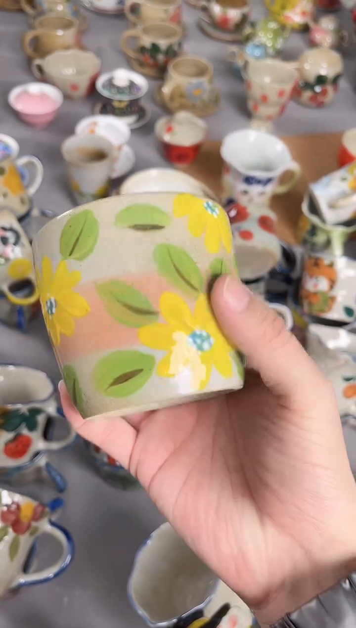 【闪购商品】瓷片景德镇手绘高温釉下彩陶瓷