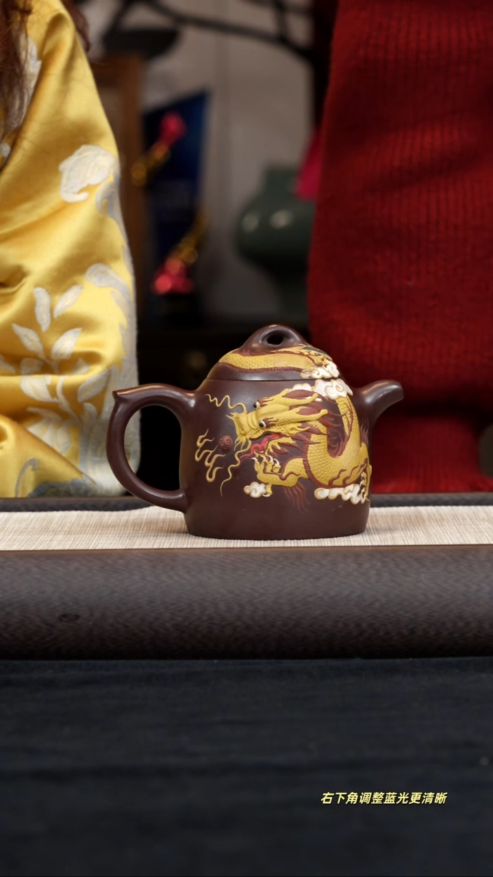 【闪购商品】紫砂茶壶【k091】堆龙秦权