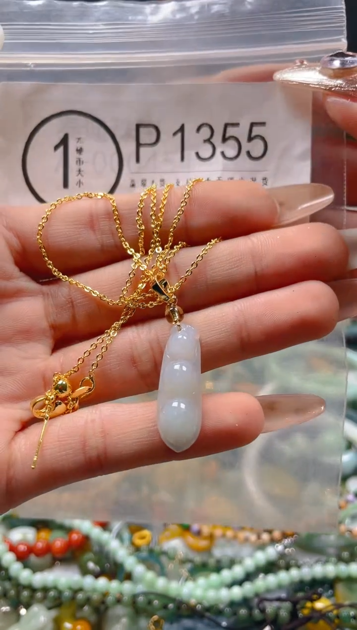 【闪购商品】翡翠颈饰未镶嵌/P/翡翠A货一图一物