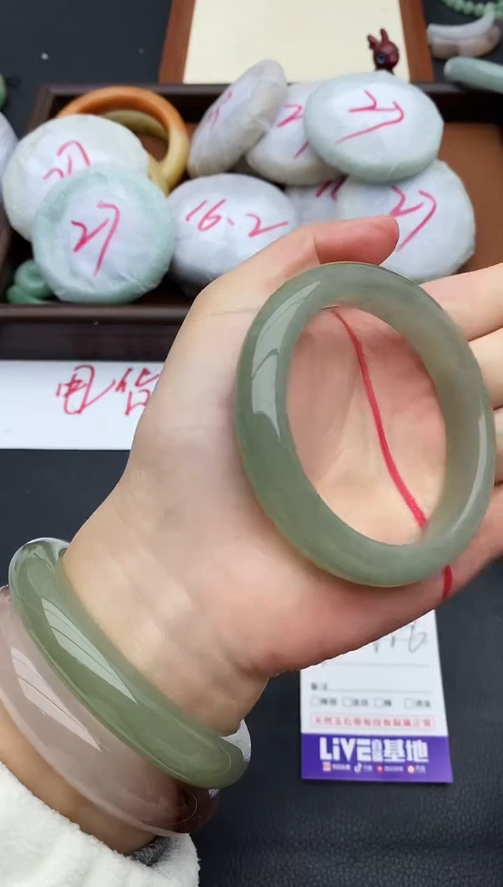 未镶嵌手镯石英质玉10+55/56