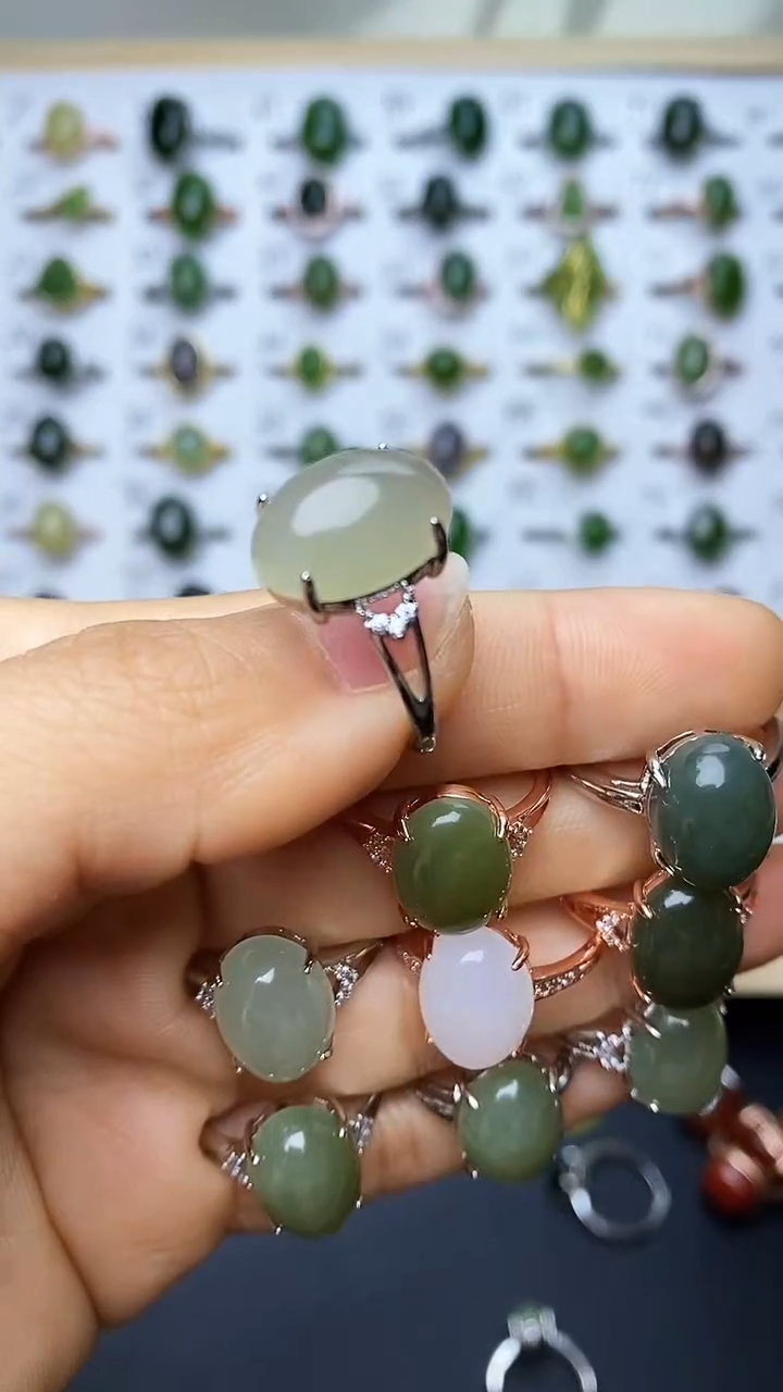 【闪购商品】和田玉戒指未镶嵌1