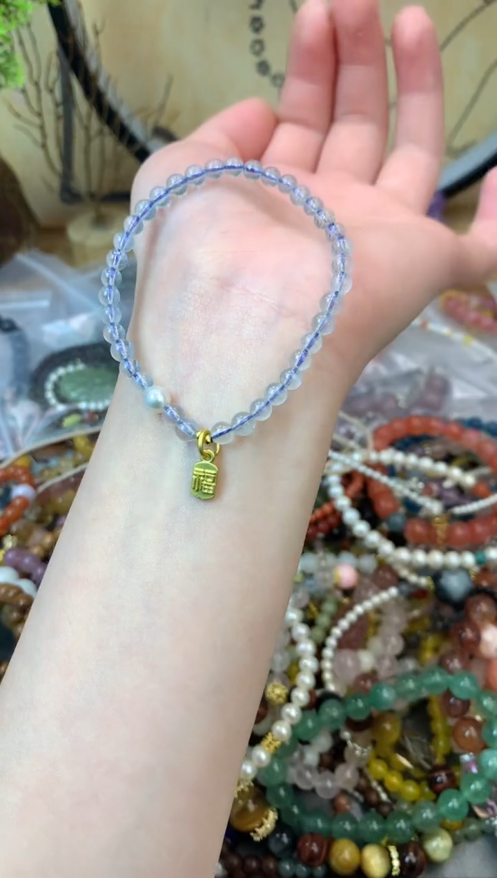 【闪购商品】海蓝宝石手链未镶嵌173