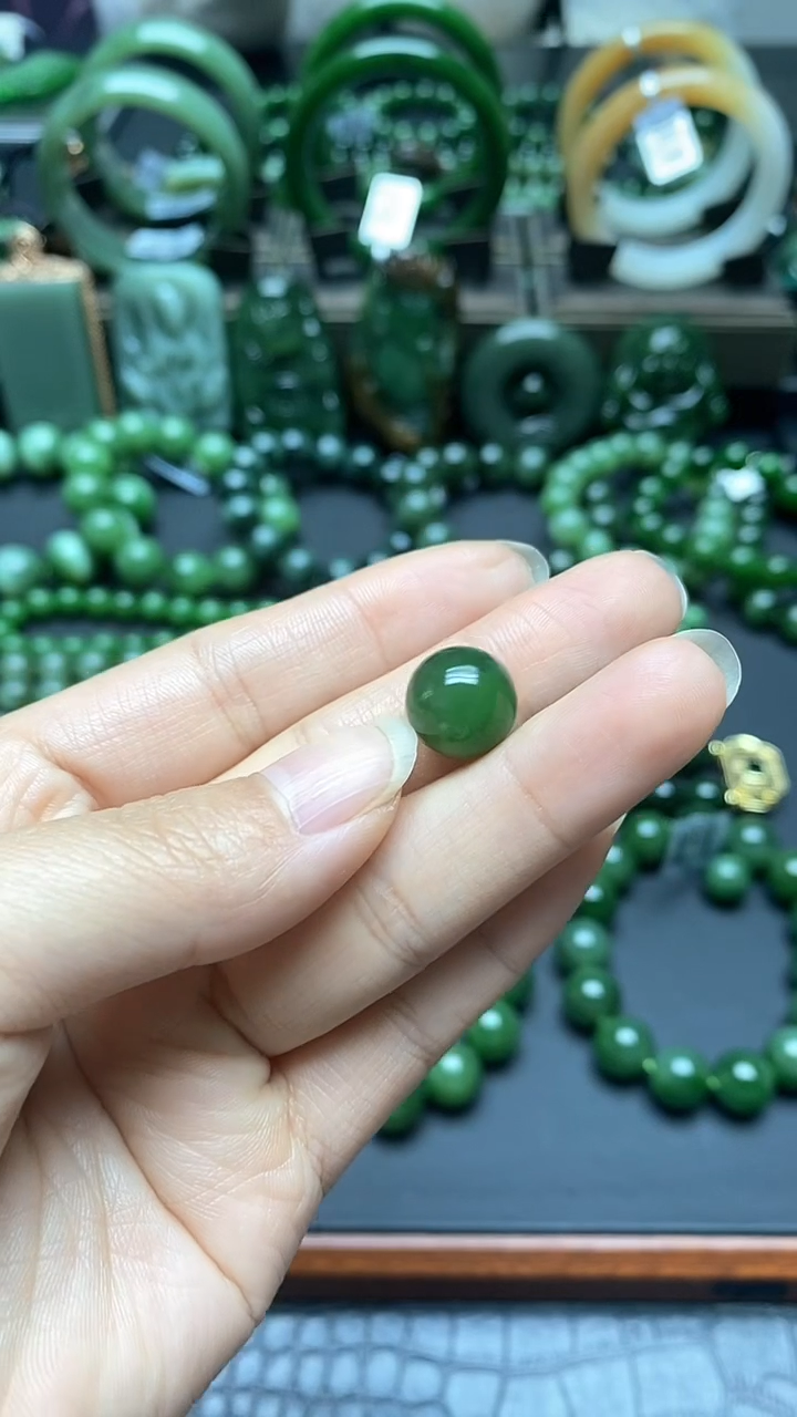 【闪购商品】和田玉单珠未镶嵌1