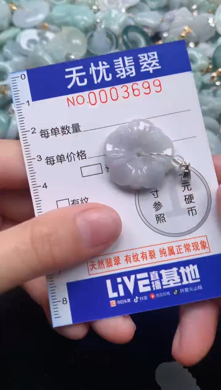 颈饰未镶嵌翡翠3699