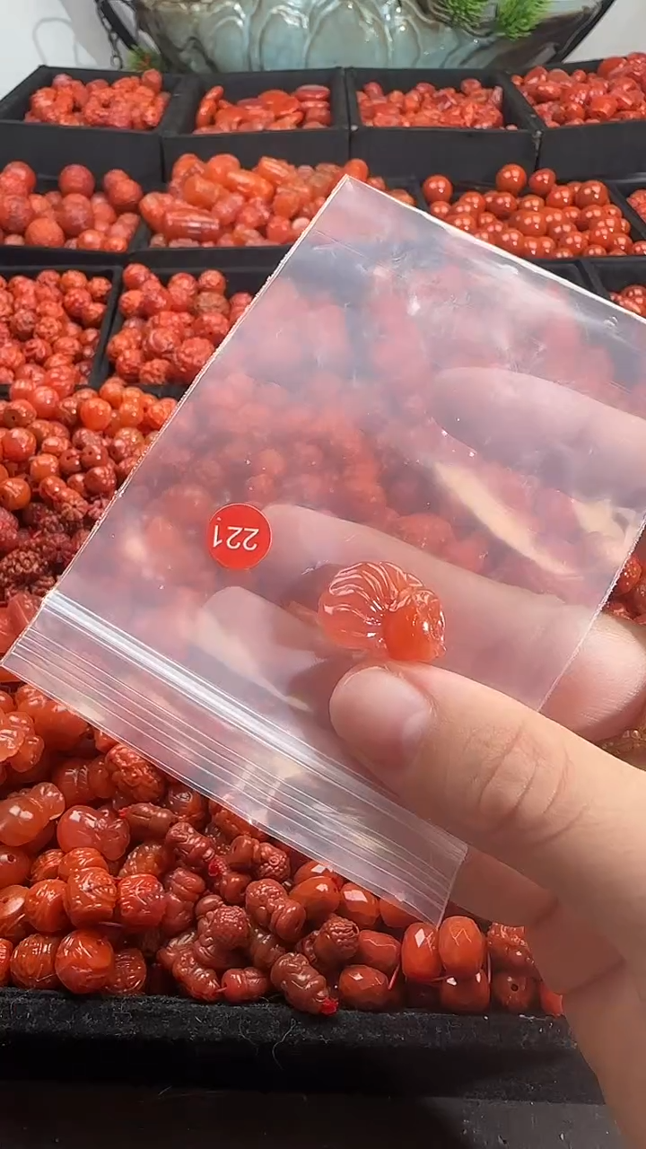 颈饰未镶嵌南红玛瑙1