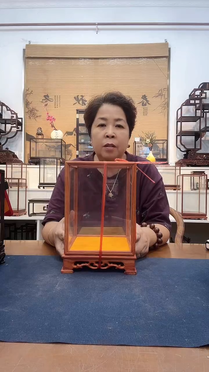 花梨木类木头款玻璃罩264