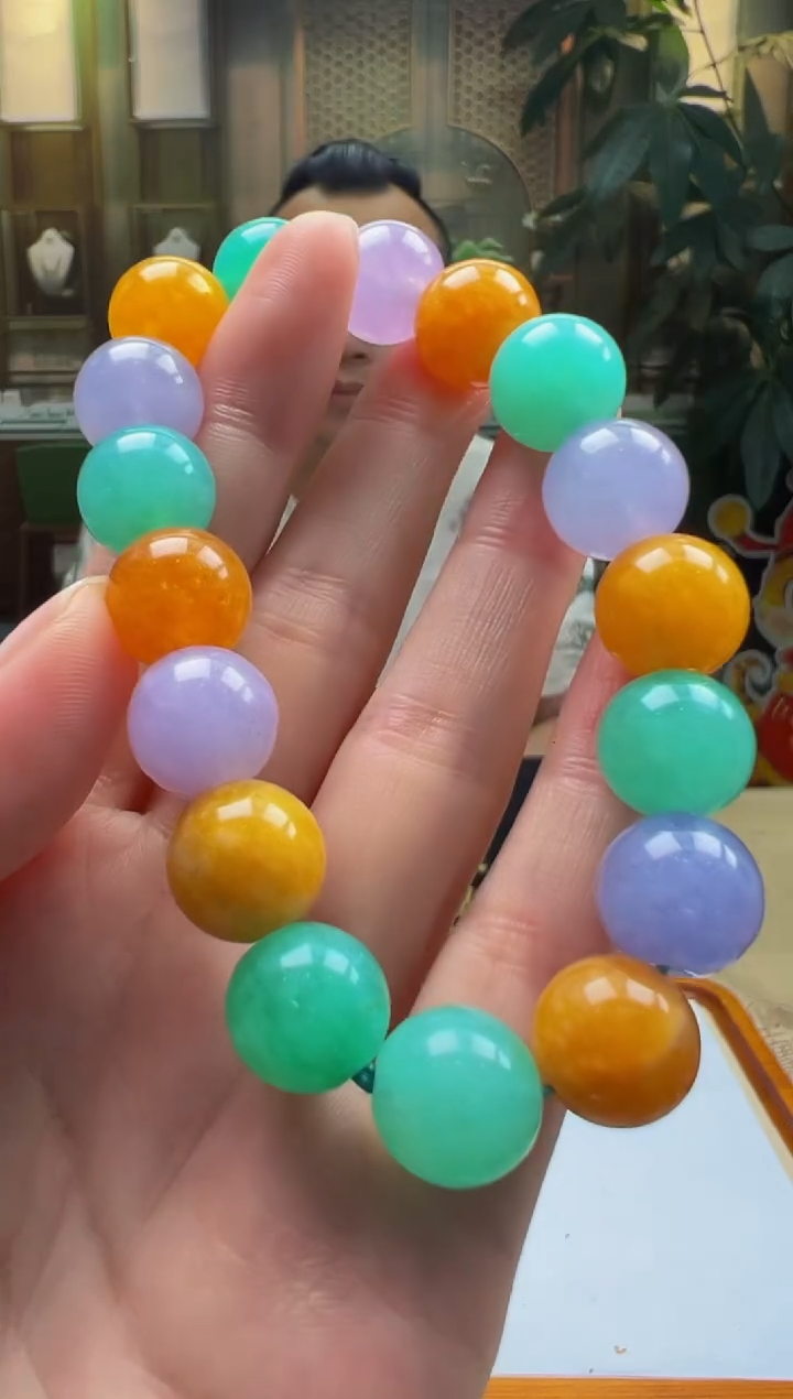 翡翠未镶嵌颈饰YY2025-7-6-28