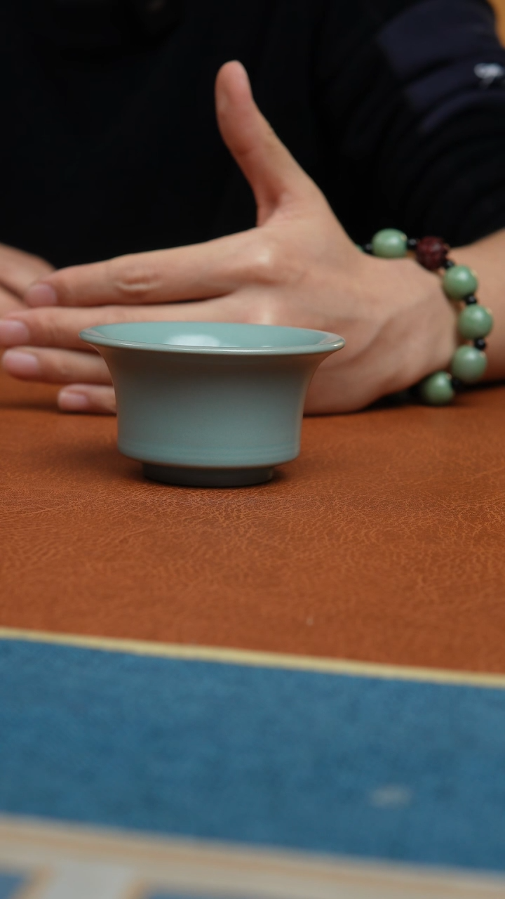 【闪购商品】杯汝州原产地原矿釉仿古马蹄杯