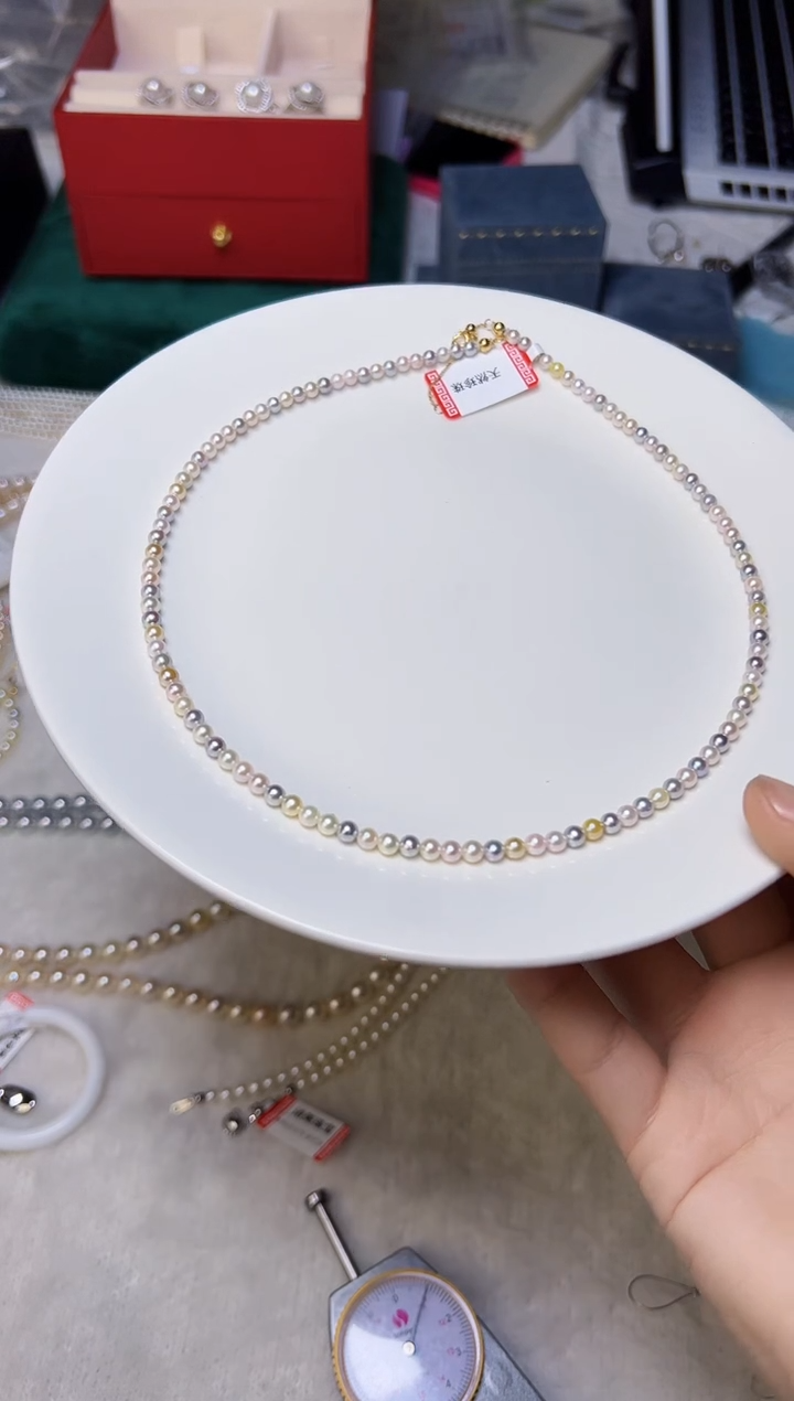 【闪购商品】海水珍珠颈饰银S925镶嵌023