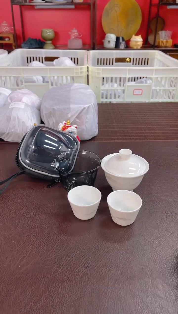 【闪购商品】瓷片【沉鱼茶器】清货底价 库存单一