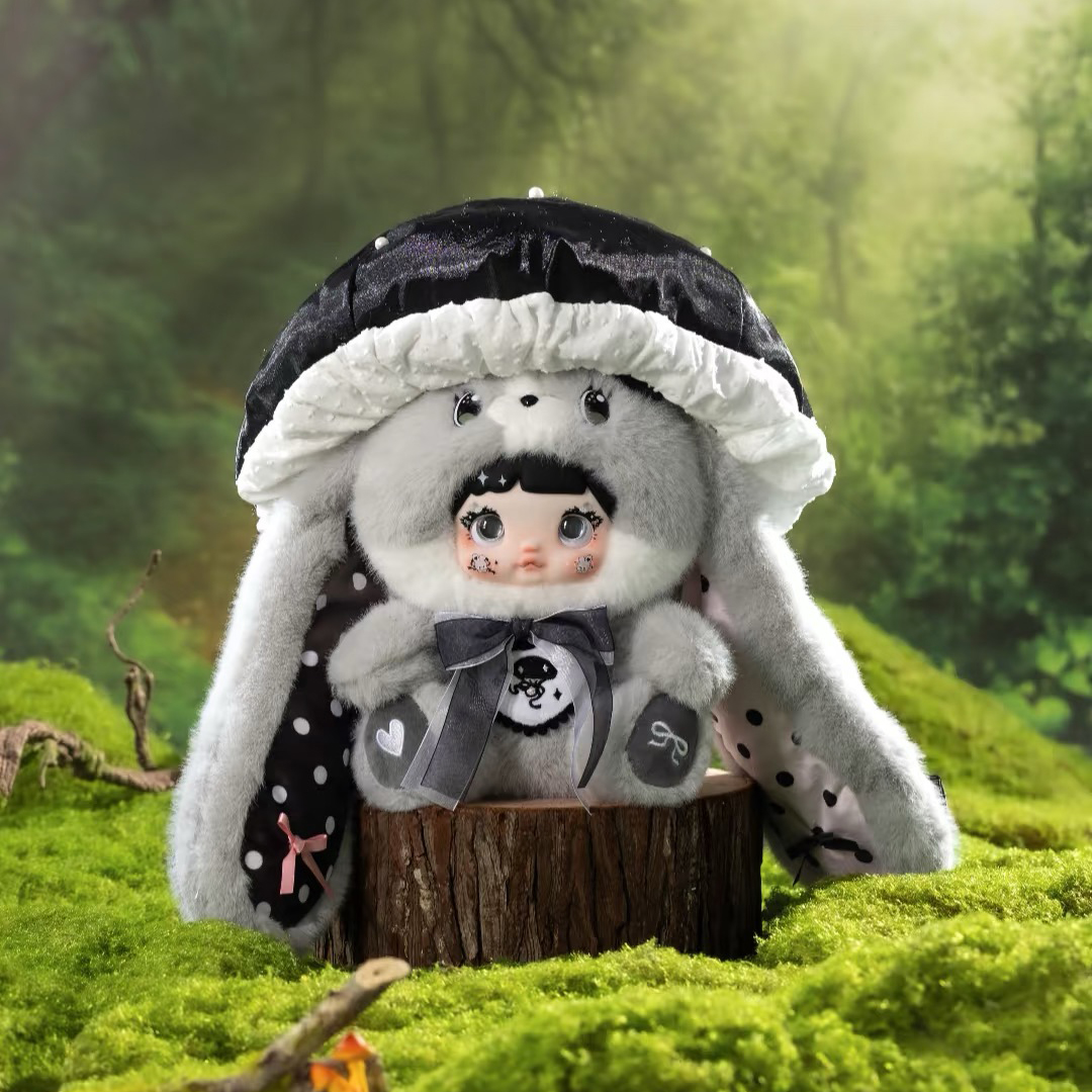 糯米nommi400%蘑菇帽毛绒  盲盒  潮玩