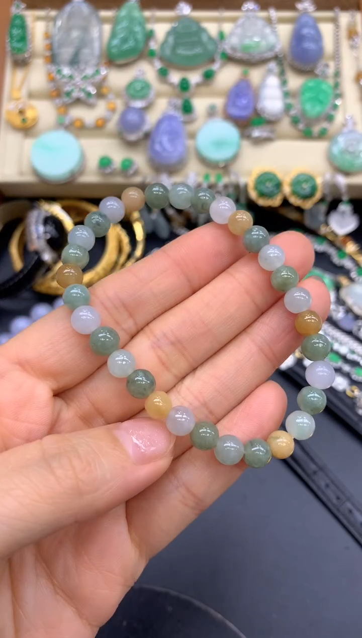 【闪购商品】翡翠手串未镶嵌187-中国好珍宝