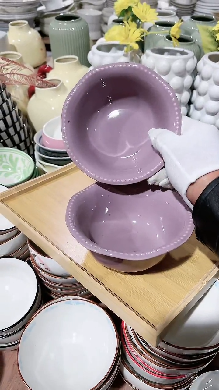 【闪购商品】瓷片2个米饭碗 微瑕凑满20元包邮