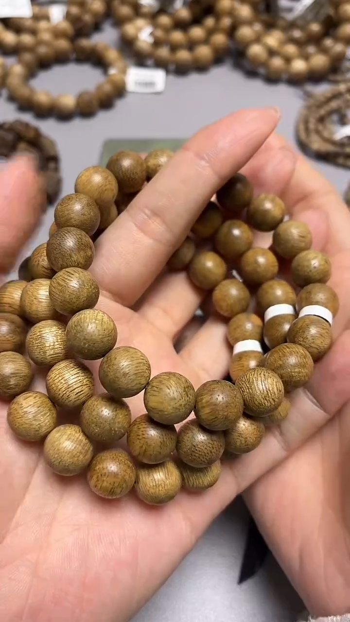 沉香手串文莱圆珠单圈1.1多样性发其一