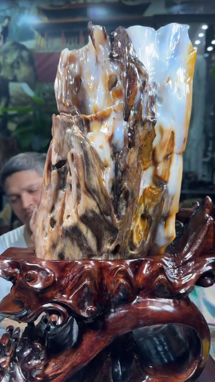 【闪购商品】硅化玉珠宝奇石未镶嵌拍一发一