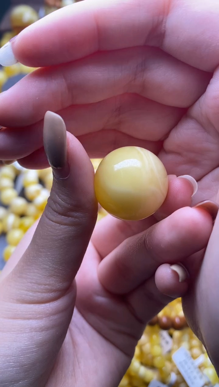 【闪购商品】琥珀裸石未镶嵌大小姐珠宝117